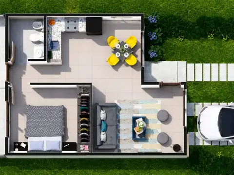 Casa en Venta de 1 dormitorio