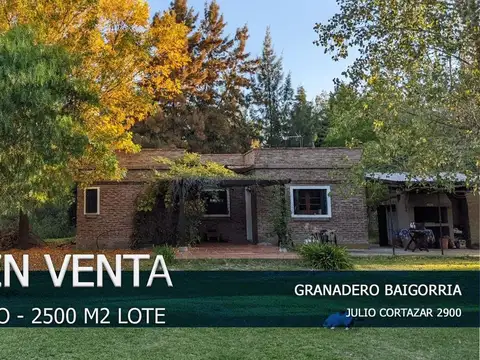 CASA EN VENTA EN GRANADERO BAIGORRIA