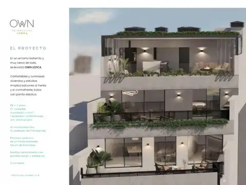 Departamento en Venta en Caballito, USD 125.000