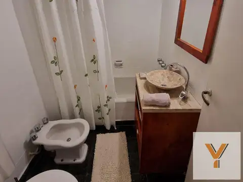 Departamento 2 ambientes con 1 baño