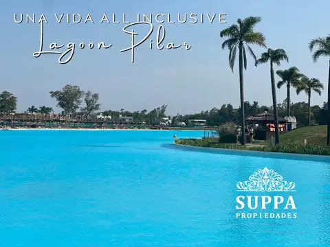 CASA EN LAGOON PILAR DE 3 DORMITORIOS CON JARDIN Y TERRAZA 