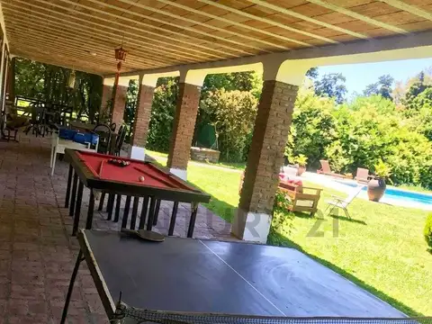 ALQUILER TEMPORAL-Quinta en El Remanso | 4500m² Parque + Pileta 6x12m | Juegos y
