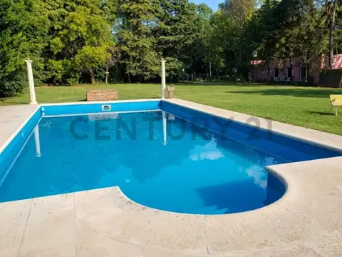 ALQUILER TEMPORAL-Quinta en El Remanso | 4500m² Parque + Pileta 6x12m | Juegos y Capacidad