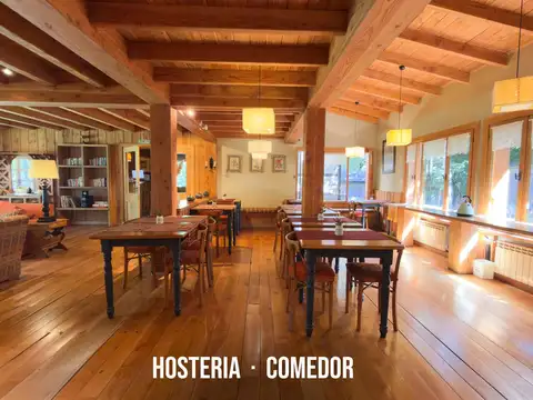 VENTA - Hostería en pleno centro de Villa La Angostura – 14 hab. – Lote 2.500 m² – FOT 130%