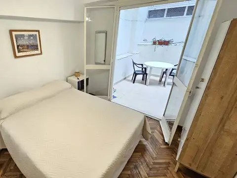 Departamento 2 ambientes en Recoleta con Patio