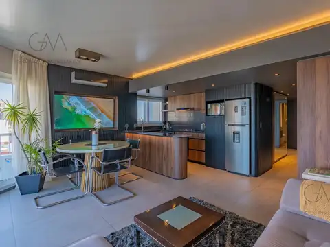 Departamento de 3 Ambientes en Playa Grande con Vista al Mar en Alquiler Temporario