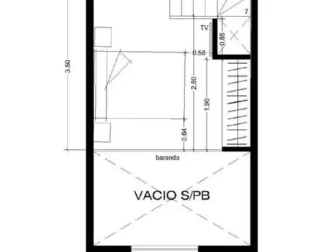 Departamento en Venta de 2 ambientes