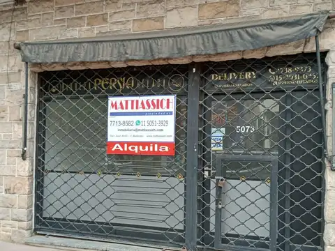 ALQUILER - LOCAL 40m2 en  Villa Ballester, San Martin, G.B.A. Zona Norte