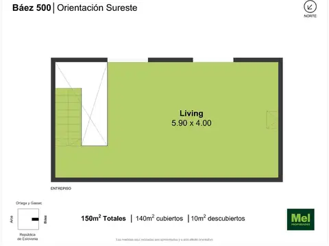 Depto Tipo Casa en Venta en Las Cañitas, USD 295.000