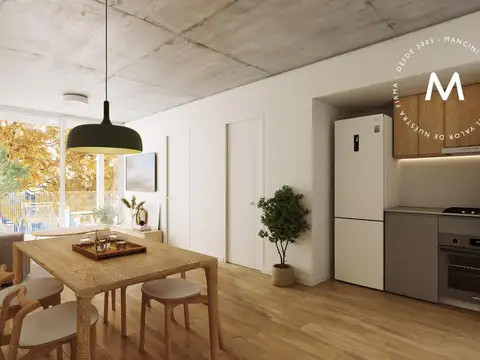 Departamento en venta de 1 ambiente con balcón al frente - Villa Urquiza