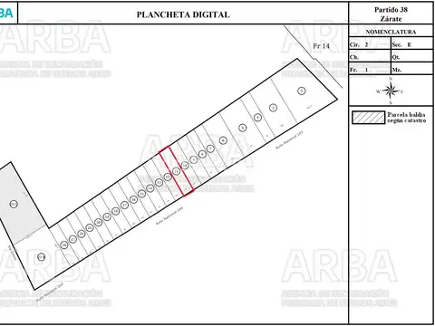 Terreno en Venta en Centro (Zarate), USD 1.020.365