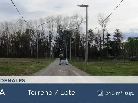 LOTE EN VENTA EN B° CARDENALES, NEUQUEN CAPITAL