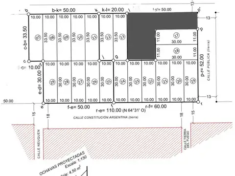 Terreno en Venta en Goya, USD 11.000