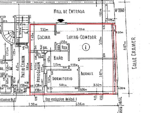 Depto Tipo Casa en Venta en Belgrano, USD 105.000