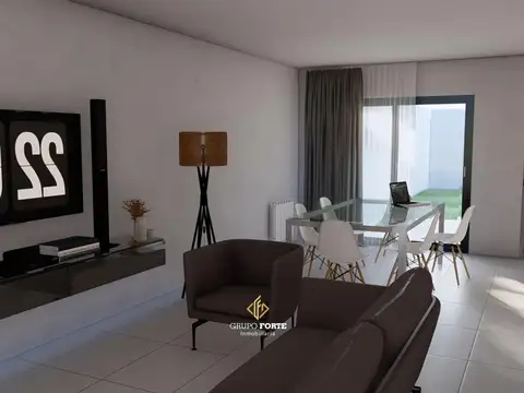 Depto Tipo Casa 4 ambientes con 3 baños