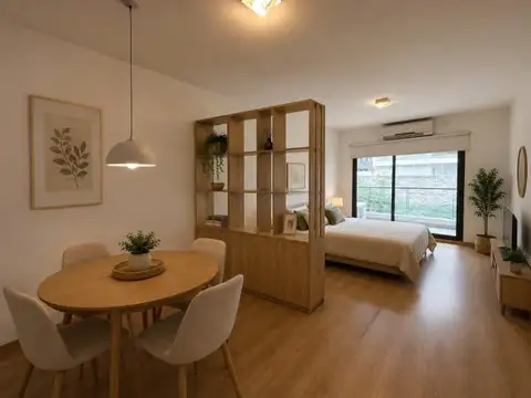 Monoambiente en alquiler. Amenities. Núñez