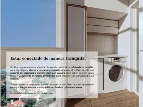 Departamento 2 ambientes con 1 baño