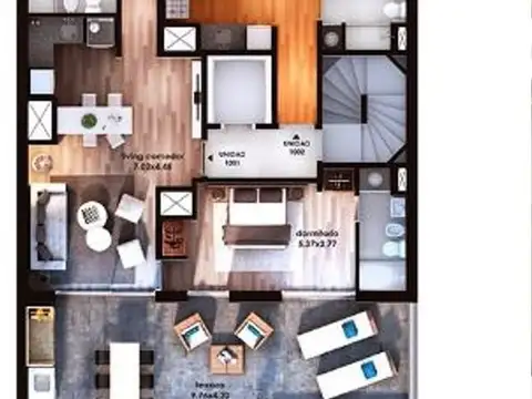 Departamento en Venta de 2 dormitorios