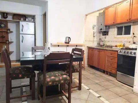 Departamento 2 ambientes con 1 baño