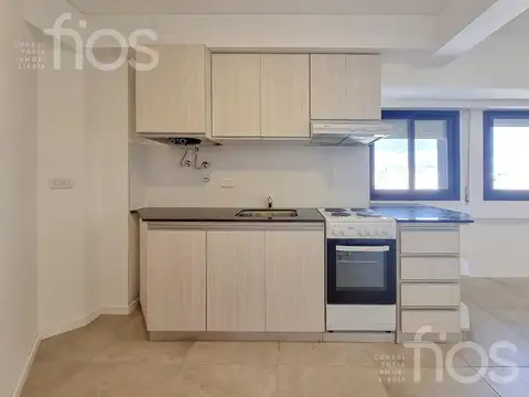 Departamento Monoambiente con 1 baño