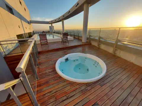 ALQUILER DEPTO  3 AMBIENTES TORRE COCHERA PILETA SAUNA JACUZZI SEGURIDAD GIMNASIO PALERMO