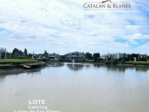 LAGOS DE SAN ELISEO - OPORTUNIDAD LOTE EN VENTA AREA PREMIUM AL LAGO