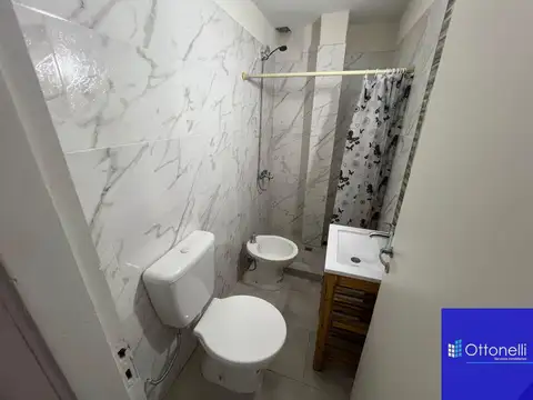 Departamento 2 ambientes con 1 baño
