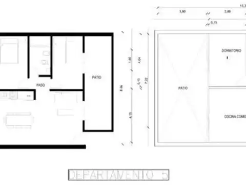 Depto Tipo Casa en Venta A Estrenar