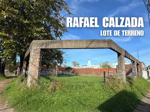 LOTE DE TERRENO EN ESQUINA EN R. CALZADA