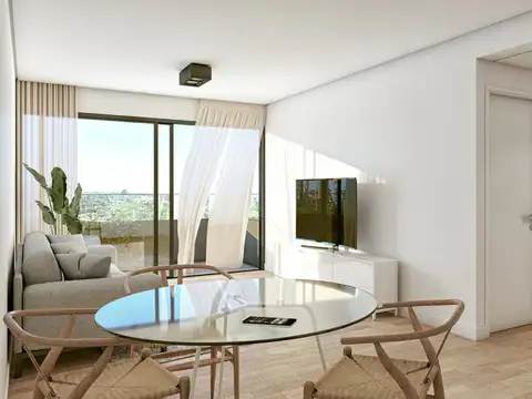 Departamento 2 ambientes con 1 baño