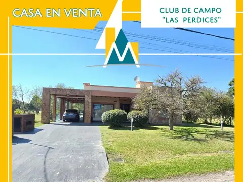 CASA EN VENTA - CLUB DE CAMPO LAS PERDICES