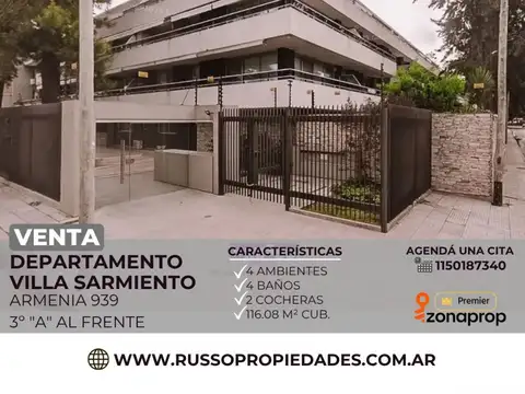 Venta casa 4 ambientes Villa Sarmiento Moron