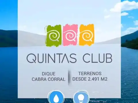 Terreno en Dique Cabra Corral