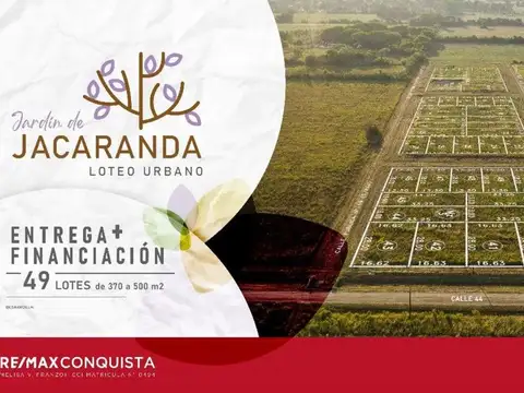 Se vende lote en Loteo Jacaranda lote 3