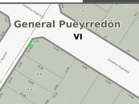 Terreno en Venta en Caisamar, USD 90.000