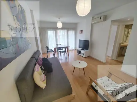 Alquiler Departamento de 2 Ambientes Amoblado en Vicente López – Balcón, Cochera y Amenities