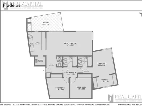 Departamento en Venta con 2 cocheras