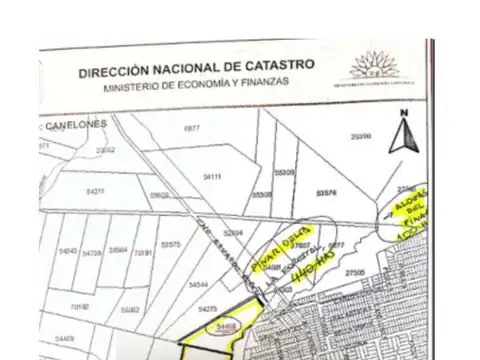 Chacra de 22 Hás en El Pinar, Ciudad de la Costa