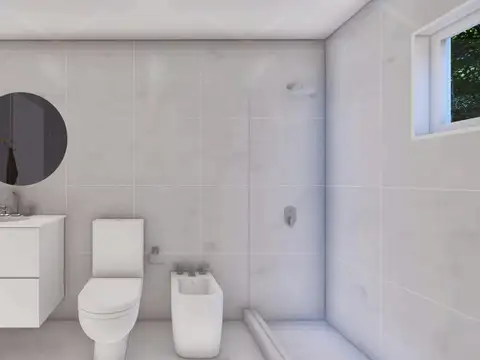 Departamento 2 ambientes con 1 baño