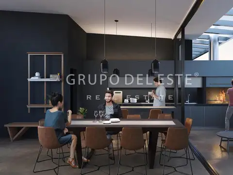 Departamento Monoambiente con 1 baño