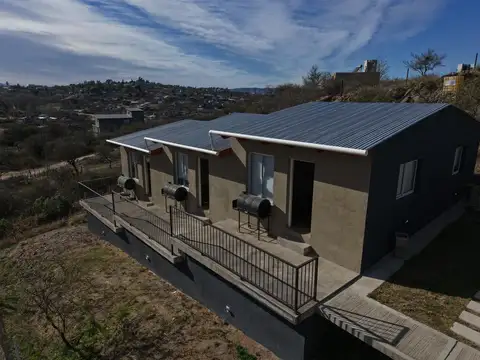Complejo de 3 cabañas a estrenar en venta en Estancia Vieja, Sierras de Córdoba