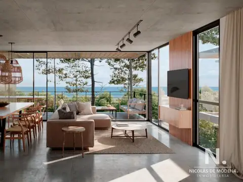 En venta aparamento en La Juanita, Jose Ignacio de 3 dormitorios.