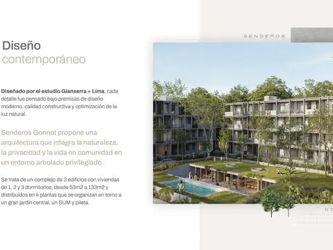 Departamento en Venta en Manuel B Gonnet, USD 345.400