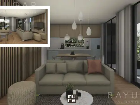 Departamento en Venta de 1 dormitorio