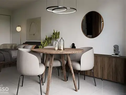 Departamento 2 ambientes con 1 baño