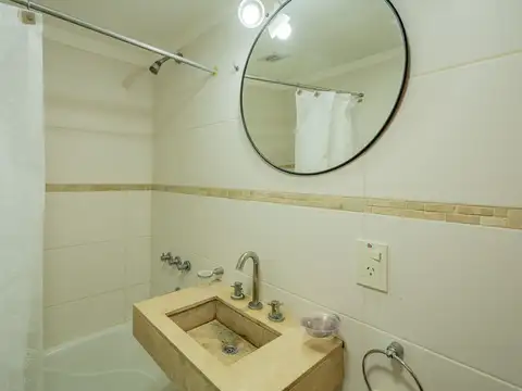 Departamento 2 ambientes con 1 baño