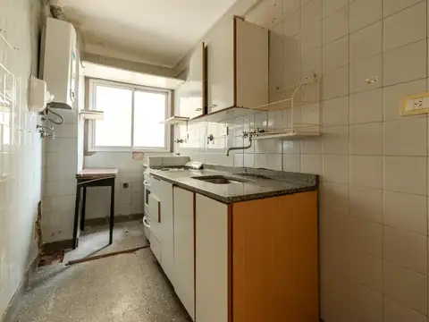 Departamento 2 ambientes con 1 baño