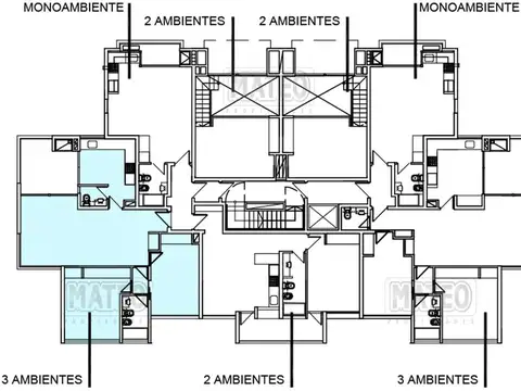Departamento en Venta de 3 ambientes