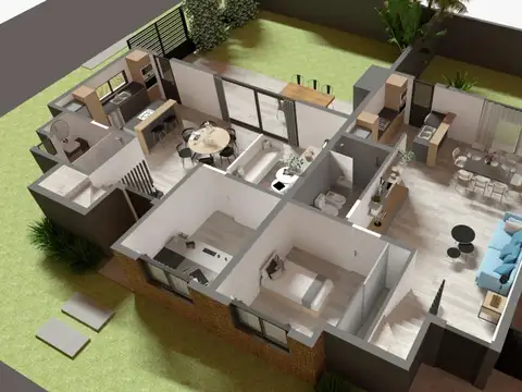 Depto Tipo Casa en Venta de 2 dormitorios