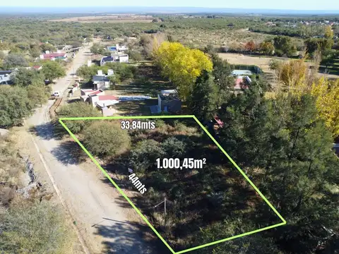 Vende terreno amplio en Merlo San Luis, con GAS Natural